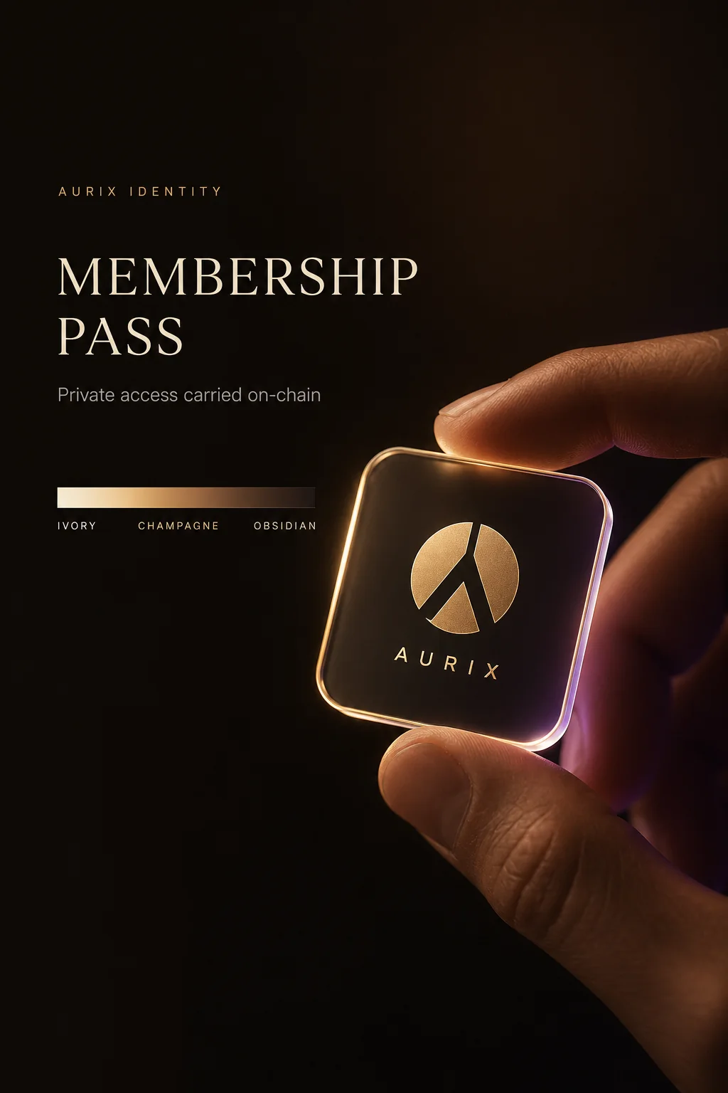 AURIX 链上会员通行证